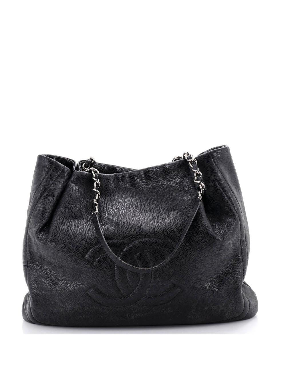 Chanel Timeless Chain Tote Caviar Large #283524C25B